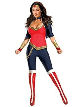 【中古】【輸入品・未使用】ワンダーウーマン　衣装、コスチューム　DLX　大人女性用　セクシー　アメコミ　Wonder