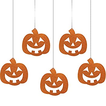 【中古】【輸入品・未使用】Pumpkin Glitter Cutouts パンプキングリッターカットアウト♪ハロウィン♪クリスマス♪