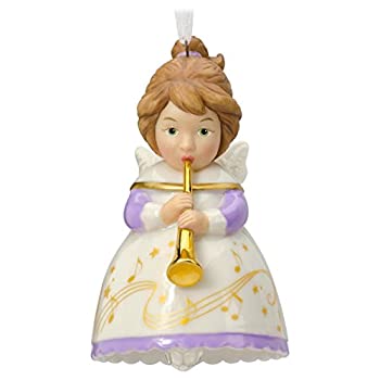 【中古】【輸入品・未使用】ホールマーク2016?Heavenly Belles Angel Porcelain Bellクリスマスオーナメント