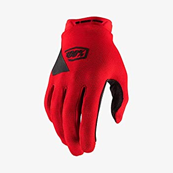 【中古】【輸入品・未使用】100% RIDECAMP モトクロス&マウンテンバイクグローブ - MTB & MX レーシング保護ギア (L - レッド)