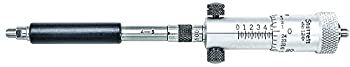 【中古】【輸入品・未使用】Starrett 124AZソリッドロッドバーニア内側マイクロメータセット、2?8%ﾀﾞﾌﾞﾙｸｫｰﾃ%レンジ、0.001%ﾀﾞﾌﾞﾙｸｫｰﾃ%卒業、-0.0001%ﾀﾞﾌﾞﾙｸｫｰﾃ%精度、ケー