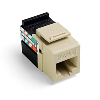 【中古】【輸入品・未使用】Leviton GigaMax 5e QuickPortコネクタ、Cat 5e 25 Pack 5G108-BI5 25