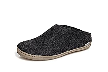 【中古】【インポート品・未当て嵌める】Glerups メンズ フェルト家庭用スリッパ US 大きさ: 17-17.5 Women/14-14.5 Men 色つや: 薄墨色