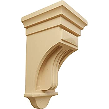 【中古】【インポート品・未当て嵌める】Ekena Millwork 5?1?/ 2inW x 5?1?/ 2inD X 10-inch H Raised Flutingコーベルの 5 1/2%ﾀﾞﾌﾞﾙｸｫｰﾃ%W x 5 1/2%ﾀﾞﾌﾞﾙｸｫｰﾃ%D x 10%ﾀﾞﾌﾞﾙｸｫｰ