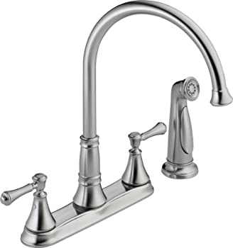 【中古】【輸入品・未使用】Delta Faucet 2497LF-AR 8.3 x 10.4 x 8.3インチ アークティックステンレス