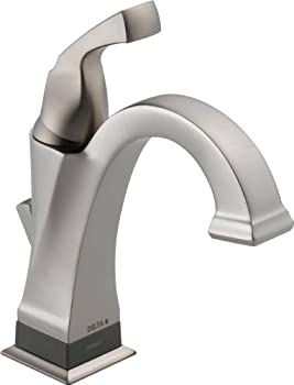 【中古】【インポート品・未当て嵌める】Delta Faucet 551T-SS-DST Dryden Single Handle Centerset Lavatory Faucet with Touch 20.XT Technology%ｶﾝﾏ% Stainless by DELTA FAUCET