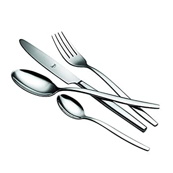 【中古】【インポート品・未当て嵌める】Mepra 24-Piece Sassonia Flatware Set by MEPRA