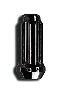 【中古】【インポート品・未当て嵌める】Gorilla Automotive 26143BC 黒いこと 14粍 x 1.50 スレッドサイズ Cr入眼 小みち2重ドングリ 5ラグキット (20個風呂敷き包み)