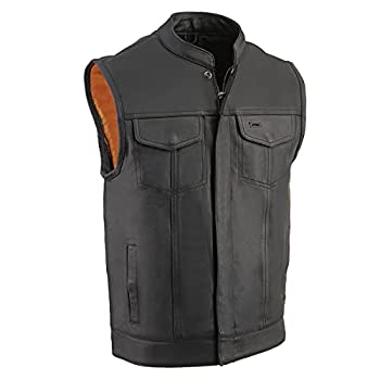 【中古】【輸入品・未使用】Milwaukeeメンズスナップ/Zip Front Clubベスト(ブラック%カンマ% 8?x l)|スカイマーケットプラス