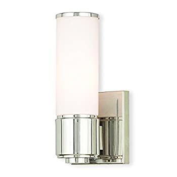 【中古】【輸入品・未使用】Livex Lighting Weston 52121壁取り付け用燭台 シルバー 52121-35 1