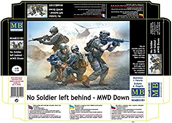 【中古】【輸入品・未使用】NO SOLDIER LEFT BEHIND - MWD DOWN 1/35 MASTER BOX 35181|スカイマーケットプラス