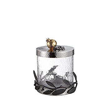 【中古】【輸入品・未使用】(X-Small) - Michael Aram Pomegranate Canister Extra Small