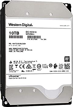 【中古】【インポート品・未当て嵌める】HGST WD Ultrastar DC HC510 10肺結核 7200 RPM SATA 6Gb/s 3.5%ﾀﾞﾌﾞﾙｸｫｰﾃ% Helium Platform Enterprise Hard Disk Drive - HUH721010ALE604 (0F2760