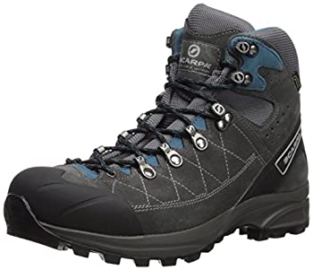【中古】【インポート品・未当て嵌める】SCARPA メンズ Kailash Trek GTX 雨合羽 ゴアテックス軽さブーツ うしろ側荷拵えや山歩き用%ｶﾝﾏ% シャークグレー/レイクブルー%ｶﾝﾏ% 9.5-10