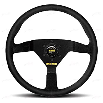 【中古】【輸入品・未使用】【直輸入品】MOMO モモ ハンドル ステアリング MOD.78 モデル78 32Φ 新ロゴ ブラックスエード/ブラックスポーク