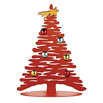 【中古】【輸入品・未使用】Alessi Bark クリスマス用 BM06/30 R - デザイン ツリー型 クリスマスデコレーション ステンレススチール レッド｜スカイマーケットプラス