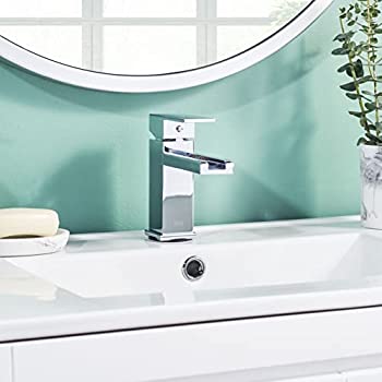 【中古】【インポート品・未当て嵌める】Safavieh BRF1056C Solea Collection バランスバスルーム水道の栓 Cr