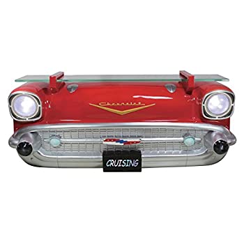 【中古】【輸入品・未使用】ベルエア1957 前方 壁掛け棚 ヘッドライト付き｜スカイマーケットプラス