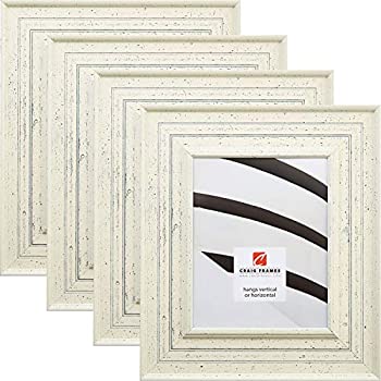 【中古】【輸入品・未使用】Craig Frames フォトフレームセット 2点または4点 スタイルとサイズのオプション ホワイト 17 x 22 ホワイト 813786001722L-4