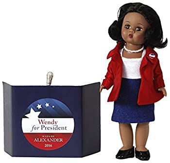 【中古】【輸入品・未使用】Madame Alexander Madame President Dark Skin Tone Doll Includes Podium