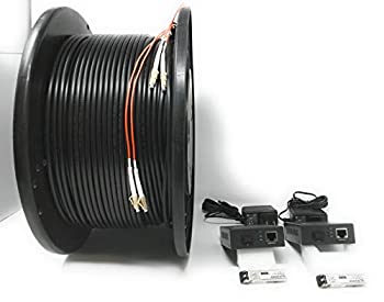 【中古】【インポート品・未当て嵌める】RiteAV - CAT 6/ Cat5e 取りひろげる一揃いの道具 300フート以上 (30M室外定格衣料繊維有線テレビ嘱する)
