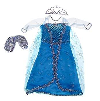 【中古】【輸入品・未使用】Creative Education Great Pretenders Ice Crystal Queen Doll Dress with Slippers & Tiara画像