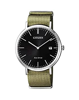 【中古】【輸入品・未使用】シチズン エコドライブ ブラックダイヤル メンズウォッチ AU1080-38E