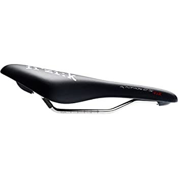 【中古】【インポート品・未当て嵌める】Fi\u0027zi:k Antares VS X サドル - キウムブラック/赤いこと 142粍