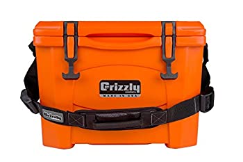 【中古】【輸入品・未使用】Grizzly 15 quart クーラー (Orange)