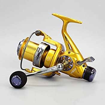 【中古】【インポート品・未当て嵌める】YUMOSHI ビッグフォース 向こう正面うち切り\u0026リアブレーキガイドバー社会システム トローリングスピニングリール (KM60)