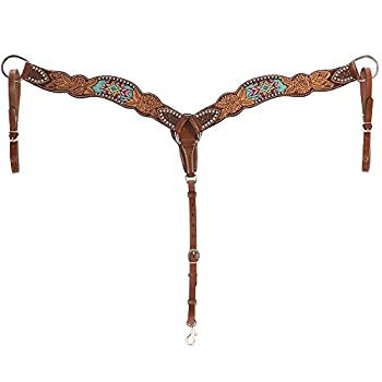 【中古】【輸入品・未使用】Rafter T Ranch Company Rafter T Ranch Beaded Inlay Breast Collar