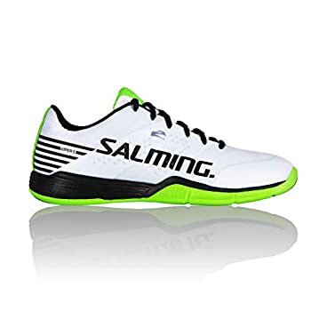 【中古】【インポート品・未当て嵌める】Salming メンズ Viper 5 運動競技 インドア 厚地の外套調教師 US 大きさ: 11.5 色つや: 白いこと