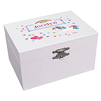 【中古】【輸入品・未使用】MyBambino ユニコーン ジュエリーボックス アフリカ系アメリカ人 バレリーナ ミュージカル 再生 It's a Small World|スカイマーケットプラス