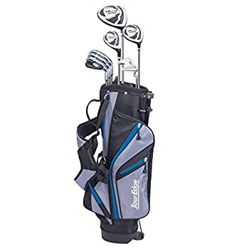 【中古】【インポート品・未当てはめる】Tour Edge HL-J ジュニアコンプリートゴルフセット 御徒面子付き添い人 (押し手用 黒鉛 パター1個 アイアン2個 変わり種1個 木製1個 7~10歳)