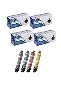 Tonerprice Compatible Type-SPC430A Toner Value Pack%カンマ% Contains Black%カンマ% Cyan%カンマ% Magenta and Yellow