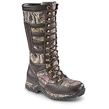 【中古】【インポート品・未当て嵌める】Guide Gear メンズ なめし革 雨合羽 サイドジップ スネークブーツ US 大きさ: 11