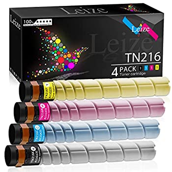 【中古】【輸入品・未使用】Leize 互換トナーカートリッジ コニカミノルタ Bizhub TN216 TN-216 TN319用 C220 C280 C360シリーズ ブラック 27%ｶﾝﾏ%000枚 カラー25%ｶﾝﾏ%000ペ