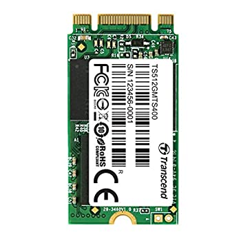 【中古】【インポート品・未当てはめる】Transcend SSD 512GB M.2 2242 SATA III 6Gb/s TS512GMTS400
