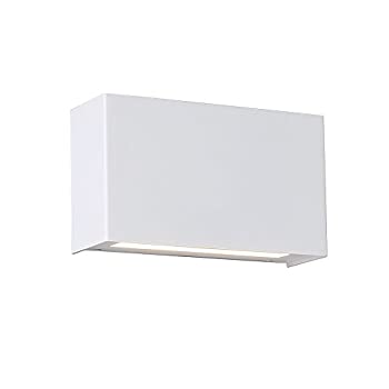 【中古】【インポート品・未当て嵌める】WAC点火装置ws-25612???35-wt Blok LED壁据え置き用キャンドルスティック点火装置物の具、白いこと