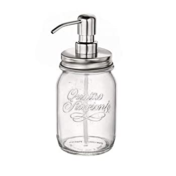 【中古】【インポート品・未当て嵌める】Bormioli Jar 4時期 CC.500 C.蓋ディスペンサー 計測ジャグ