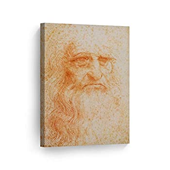 【中古】【輸入品・未使用】Leonardo DA Vinci キャンバスプリント 有名な絵画 ウォールアート ホームデコレーション V30 36%ﾀﾞﾌﾞﾙｸｫｰﾃ% x 24%ﾀﾞﾌﾞﾙｸｫｰﾃ% - Ready to Hang