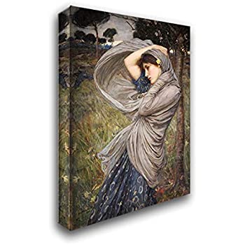 【中古】【輸入品・未使用】Boreas 28x37 ギャラリーラップストレッチキャンバスアート Waterhouse John William