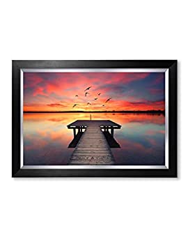 【中古】【輸入品・未使用】IPIC - 「Our Own Sunset (Our Own Sunset (Our Own Sunset パーソナライズされたアート作品、記念日にぴったりの愛ギフト)。ジークレーウォール