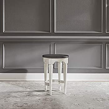 【中古】【輸入品・未使用】Liberty Furniture Industries Console Stool in Wirebrushed White Finish 141［並行輸入］
