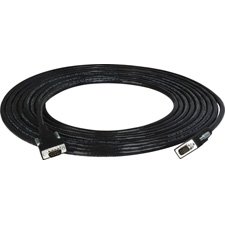 【中古】【インポート品・未当て嵌める】Tecnec プレナム定格固定ディスク-15雄/固定ディスク-15雄SVGA有線テレビ 黒いこと 75フート