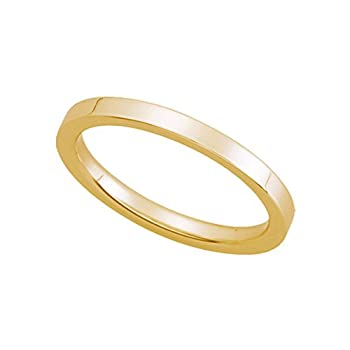 【中古】【輸入品・未使用】2?mmフラット快適フィットの結婚指輪10?Kイエローゴールド｜スカイマーケットプラス