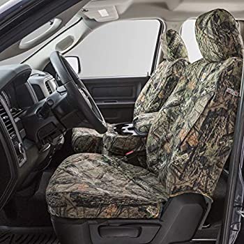 【中古】【輸入品・未使用】Covercraft Carhartt Mossy Oak 迷彩柄シートセーバー 前列 カスタムフィットシートカバー 一部のダッジモデル用 - ダックウィーブ (ブレークア