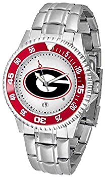 【中古】【輸入品・未使用】Georgia Bulldogs - メンズ コンペティタースチールウォッチ