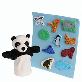 【中古】【輸入品・未使用】Panda Bear Puppet and Props