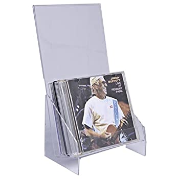 【中古】【輸入品・未使用】Clear-Ad - CDH-01 - 縦型プラスチックデスクトップCDディスプレイラック - スタンディングカウンタートップ アクリル 1段コンパクトディスクホ|スカイマーケットプラス